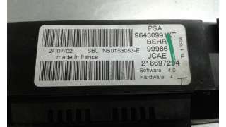MANDO CLIMATIZADOR PEUGEOT 307 BREAK / SW 2.0 HDi (90 CV) DE 2002 - D.831092 / 99986