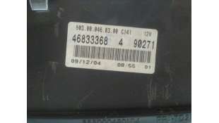 CUADRO INSTRUMENTOS FIAT PUNTO BERLINA 1.2 (60 CV) DE 2003 - D.876109 / 46833368 2