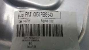 ELEVALUNAS TRASERO DERECHO LANCIA MUSA 1.9 JTD (101 CV) DE 2005 - D.948554 / 00517585540 2