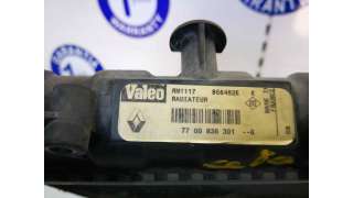 RADIADOR AGUA RENAULT CLIO II FASE II 1.5 dCi D (65 CV) DE 2001 - D.1023625 / 7700836301