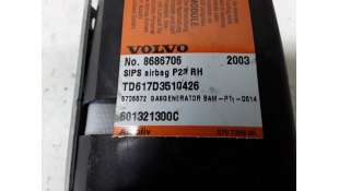 AIRBAG LATERAL DERECHO VOLVO S80 BERLINA 2.4 D (163 CV) DE 2001 - D.1161594 / 8686706 2