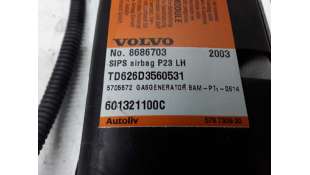 AIRBAG LATERAL IZQUIERDO VOLVO S80 BERLINA 2.4 D (163 CV) DE 2001 - D.1161617 / 8686703 2