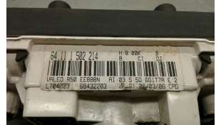 MANDO CALEFACCION / AIRE ACONDICIONADO MINI MINI 1.6 16V (90 CV) DE 2001 - D.1540207 / 64111502214 2