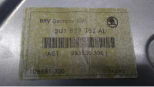 ELEVALUNAS DELANTERO DERECHO SKODA SUPERB 1.9 TDI (101 CV) DE 2002 - D.1542966 / 3U1837752AL 2