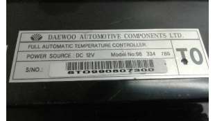 MANDO CLIMATIZADOR DAEWOO LEGANZA 2.0 (133 CV) DE 1997 - D.1992044 / 96334786 2