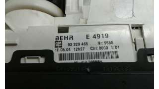 MANDO CALEFACCION / AIRE ACONDICIONADO OPEL MERIVA DE 2003 - D.2091517 / E4919