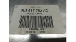 ELEVALUNAS DELANTERO DERECHO SEAT IBIZA 1.4 16V (75 CV) DE 2002 - D.2099360 / 6L3837752AD 2