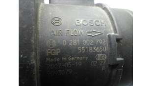 CAUDALIMETRO FIAT BRAVO 1.9 8V JTD (120 CV) DE 2007 - D.2139233 / 55183650 2