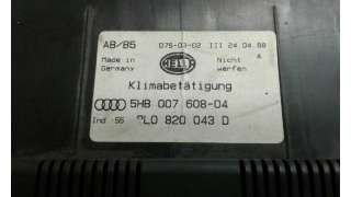 MANDO CLIMATIZADOR AUDI A3 1.9 TDI (110 CV) DE 1996 - D.2231623 / 5HB00760804