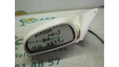 RETROVISOR IZQUIERDO MAZDA MX-3 1.6 16V (107 CV) DE 1992 - D.2339657