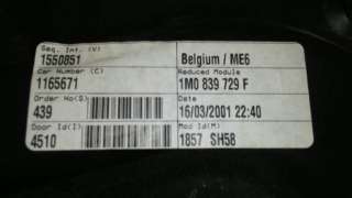 ELEVALUNAS TRASERO IZQUIERDO SEAT TOLEDO 1.9 TDI (150 CV) DE 1999 - D.2393864 / 1M0839729F