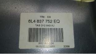 ELEVALUNAS DELANTERO DERECHO SEAT IBIZA 1.4 16V (86 CV) DE 2002 - D.2398524 / 6L4837752EQ 2