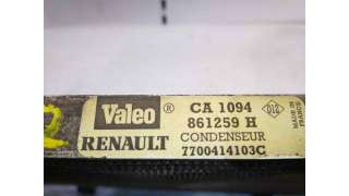 CONDENSADOR / RADIADOR AIRE ACONDICIONADO RENAULT CLIO II FASE I 1.2 (58 CV) DE 1998 - D.2509203