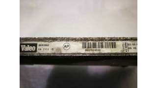 CONDENSADOR / RADIADOR AIRE ACONDICIONADO PEUGEOT 206 BERLINA 1.9 D (69 CV) DE 1998 - D.2549711 / 963754080