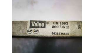 CONDENSADOR / RADIADOR AIRE ACONDICIONADO CITROEN XSARA BERLINA 1.9 D (69 CV) DE 1997 - D.2592052 / 9636476580