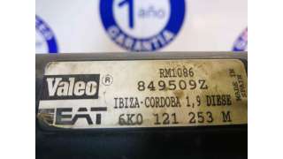 RADIADOR AGUA SEAT IBIZA 1.9 D (68 CV) DE 1997 - D.2596982 / 6K0121253M