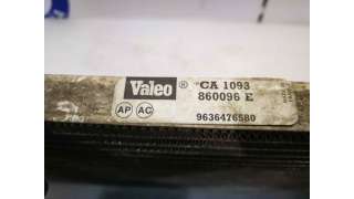 CONDENSADOR / RADIADOR AIRE ACONDICIONADO CITROEN XSARA BERLINA 1.9 Turbodiesel (90 CV) DE 1997 - D.2617212 / 9636476580