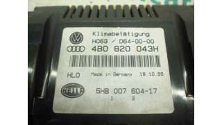 MANDO CLIMATIZADOR AUDI A6 BERLINA 2.5 V6 24V TDI (150 CV) DE 1997 - D.2665749 / 5HB00760417