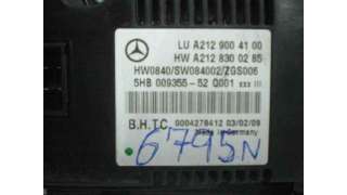 MANDO CLIMATIZADOR MERCEDES CLASE E  LIM. 3.0 CDI (211 CV) DE 2009 - D.2690154