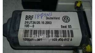 MOTOR ELEVALUNAS TRASERO DERECHO SEAT LEON 1.9 TDI (131 CV) DE 2003 - D.2707739 / 1C0959812A 2