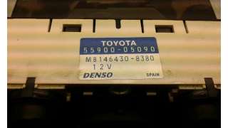 MANDO CLIMATIZADOR TOYOTA AVENSIS BERLINA 2.0 Turbodiesel (110 CV) DE 1999 - D.2714089 / 5590005090