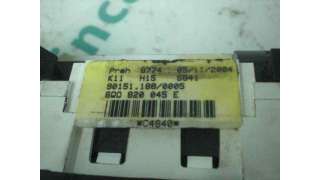 MANDO CALEFACCION / AIRE ACONDICIONADO VOLKSWAGEN POLO 1.9 SDI (64 CV) DE 2001 - D.2786420 / 6Q0820045E