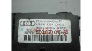 MANDO CLIMATIZADOR AUDI A4 AVANT 2.0 TDI (140 CV) DE 2004 - D.2793381 / 8E0820043AJ