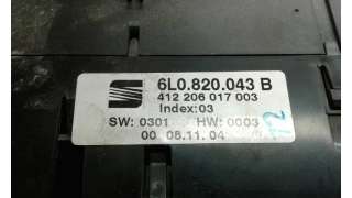 MANDO CLIMATIZADOR SEAT IBIZA DE 1993 - D.2820599 / 412206017003