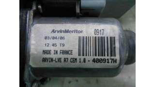 ELEVALUNAS DELANTERO IZQUIERDO PEUGEOT 207 1.4 HDi (68 CV) DE 2006 - D.3044030 / 400917H