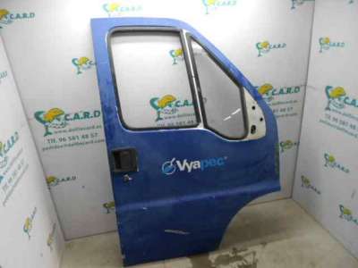 PUERTA DELANTERA DERECHA PEUGEOT BOXER CAJA CERRADA 1.9 D (69 CV) DE 1997 - D.3068369