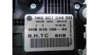 MANDO CLIMATIZADOR VOLKSWAGEN GOLF V BERLINA 1.9 TDI (105 CV) DE 2008 - D.3076736 / 5HB01010604