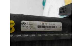 RADIADOR AGUA VOLKSWAGEN GOLF V BERLINA 1.6 (102 CV) DE 2004 - D.3086319 / 1K0121251P