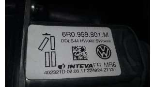 ELEVALUNAS DELANTERO IZQUIERDO SEAT IBIZA SC 1.2 TDI (75 CV) DE 2012 - D.3121240 / 6R0959901M