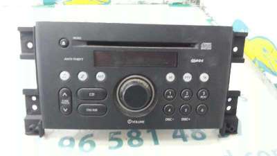 SISTEMA AUDIO / RADIO CD SUZUKI GRAND VITARA JB 1.9 DDiS Turbodiesel (129 CV) DE 2006 - D.3169057 / 3910165JA