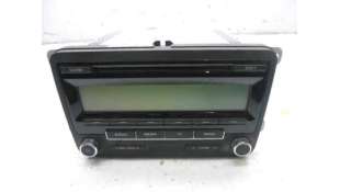 SISTEMA AUDIO / RADIO CD VOLKSWAGEN TOURAN 1.6 TDI DPF (105 CV) DE 2011 - D.3193016 / 1K0035186AA