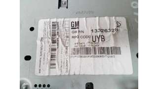 SISTEMA AUDIO / RADIO CD CHEVROLET CRUZE 1.6 (113 CV) DE 2010 - D.3205846 / 13326328