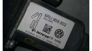 MOTOR ELEVALUNAS DELANTERO IZQUIERDO SEAT MII 1.0 (75 CV) DE 2012 - D.3223613 / 6RU959802 2