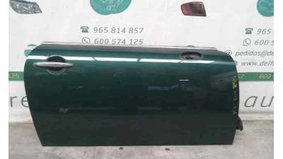 PUERTA DELANTERA DERECHA MINI MINI 1.6 16V (90 CV) DE 2003 - D.3230897