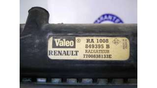 RADIADOR AGUA RENAULT MEGANE I SCENIC 1.6 (107 CV) DE 1996 - D.3235399 / 849395B