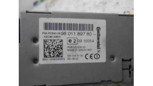 SISTEMA AUDIO / RADIO CD CITROEN C4 LIM. 1.6 HDi FAP (92 CV) DE 2013 - D.3240877 / 9801189780 2