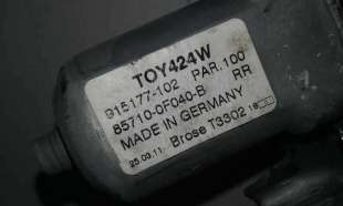 ELEVALUNAS TRASERO DERECHO TOYOTA VERSO 1.6 16V (132 CV) DE 2011 - D.3241430 2