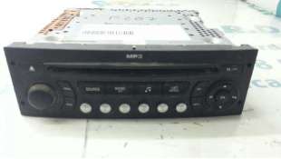 SISTEMA AUDIO / RADIO CD PEUGEOT 207 1.4 HDi (68 CV) DE 2009 - D.3256540 / A2C53284714