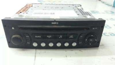 SISTEMA AUDIO / RADIO CD PEUGEOT 207 1.4 HDi (68 CV) DE 2009 - D.3256540 / A2C53284714