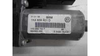 MOTOR ELEVALUNAS TRASERO IZQUIERDO VOLKSWAGEN GOLF V BERLINA 1.9 TDI (105 CV) DE 2006 - D.3268089 / 1K4839401D