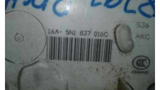 CERRADURA PUERTA DELANTERA DERECHA SEAT IBIZA ST 1.6 TDI (105 CV) DE 2012 - D.3293534 / 5N1837016C
