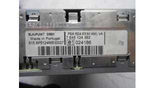 SISTEMA AUDIO / RADIO CD CITROEN C5 BERLINA 2.0 HDi FAP (136 CV) DE 2006 - D.3312146 / 7645124392 2