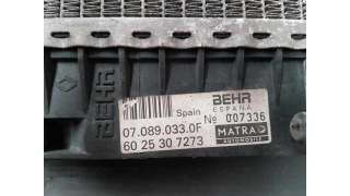 RADIADOR AGUA RENAULT ESPACE /GRAND ESPACE 2.0 (114 CV) DE 1997 - D.3317389 / 6025307273