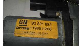 ELEVALUNAS DELANTERO DERECHO OPEL ASTRA G BERLINA 1.6 (75 CV) DE 2001 - D.3384144 / 90521882 ELEVALUNAS DELANTERO DERECHO OPEL ASTRA G BERLINA 1.6 (75 CV) DE 2001 - D.3384144 / 90521882