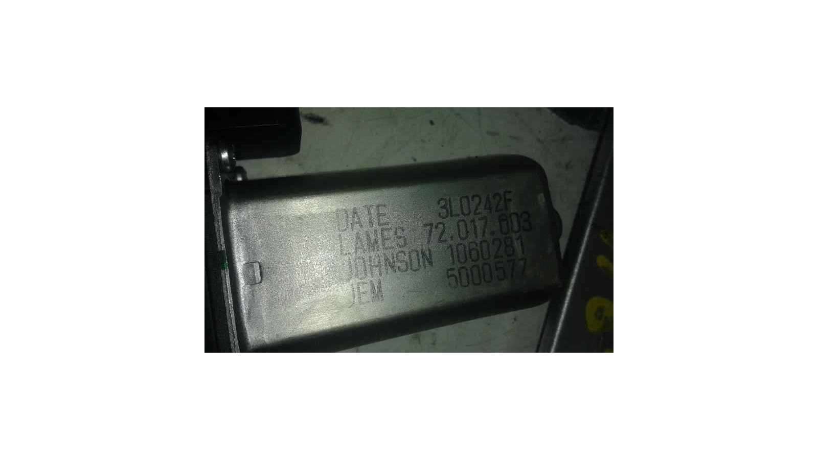 ELEVALUNAS DELANTERO IZQUIERDO OPEL CORSA D 1.2 (86 CV) DE 2010 - D.3398677 ELEVALUNAS DELANTERO IZQUIERDO OPEL CORSA D 1.2 (86 CV) DE 2010 - D.3398677