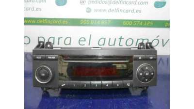 SISTEMA AUDIO / RADIO CD MERCEDES CLASE A 1.5 (95 CV) DE 2006 - D.3402184